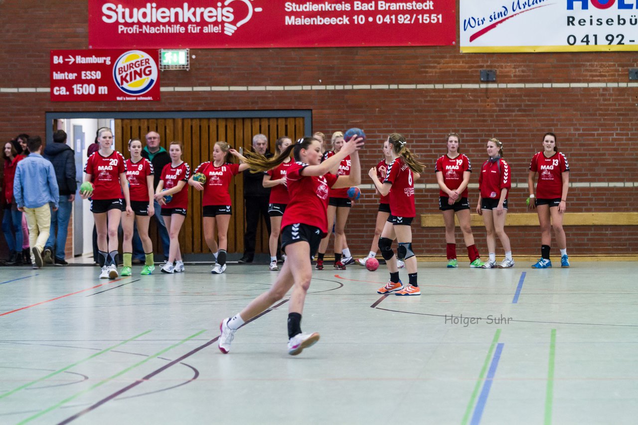 Bild 126 - B-Juniorinnen Bramstedter TS - HSG Handewitt/Nord Harrislee : Ergebnis: 25:20